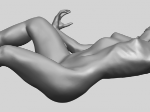 naked girl a03 3D-printmodel