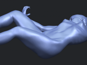 naked girl a03 3D-printmodel