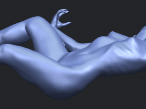 naked girl a03 3D-printmodel