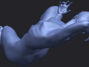 naked girl a03 3D-printmodel