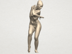 naked girl a04 3D Print Model