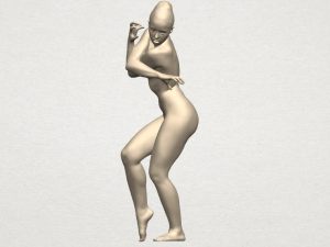 naked girl a04 Modelo de Impressão 3D