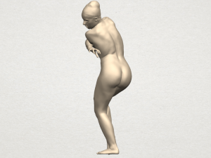 naked girl a04 Modelo de Impressão 3D
