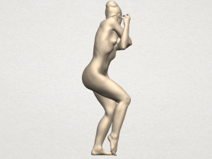 naked girl a04 Modelo de Impressão 3D