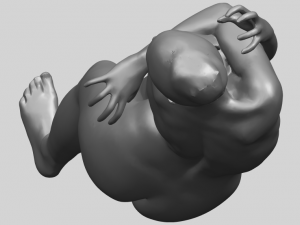 naked girl a04 Modelo de Impressão 3D
