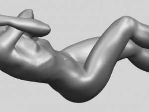 naked girl a04 Modelo de Impressão 3D