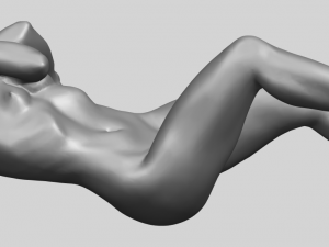 naked girl a04 Modelo de Impressão 3D