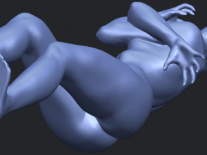 naked girl a04 Modelo de Impressão 3D