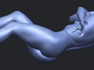 naked girl a04 Modelo de Impressão 3D