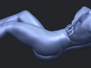 naked girl a04 Modelo de Impressão 3D