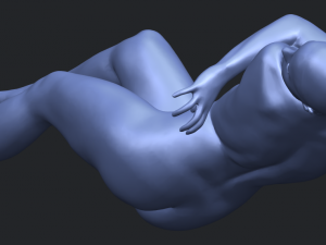 naked girl a04 Modelo de Impressão 3D