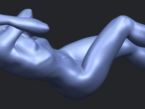 naked girl a04 Modelo de Impressão 3D