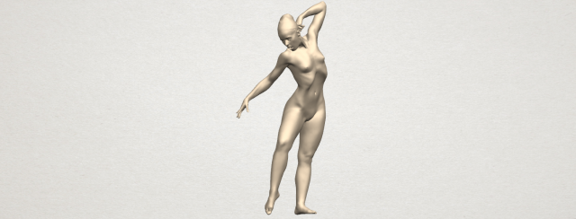 naked girl a05 3D-Druckmodell .c4d .max .obj .3ds .fbx .stl .blend 