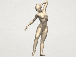 naked girl a05 3D Принт Модель