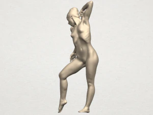 naked girl a05 3D Print Model