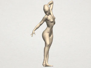 naked girl a05 3D Print Model