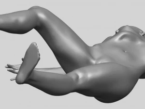 naked girl a05 3D Print Model