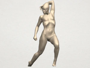 naked girl a06 3D Print Model
