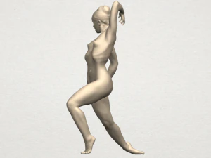 naked girl a06 3D Print Model