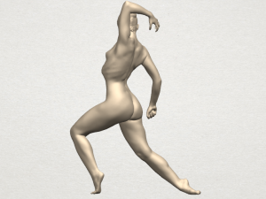 naked girl a06 3D Baskı Modeli