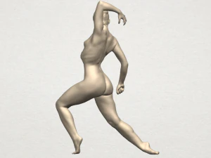 naked girl a06 3D Print Model