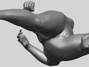 naked girl a06 3D Print Model