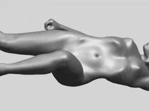 naked girl a06 3D Print Model