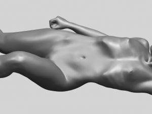 naked girl a06 3D Baskı Modeli