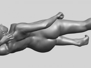 naked girl a06 3D Print Model