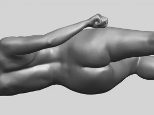 naked girl a06 3D Print Model