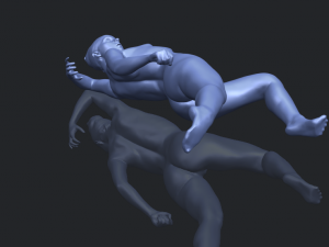 naked girl a06 3D Baskı Modeli