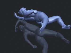 naked girl a06 3D Print Model