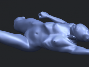 naked girl a06 3D Baskı Modeli