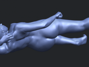 naked girl a06 3D Baskı Modeli