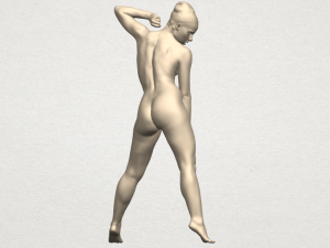 naked girl a08 3D Принт Модель