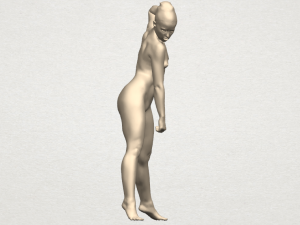 naked girl a08 3D Принт Модель