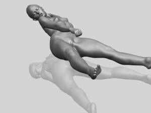 naked girl a08 3D Принт Модель