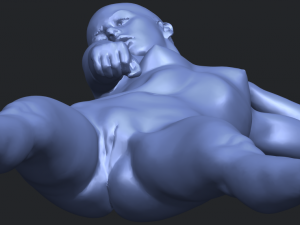naked girl a08 3D Принт Модель