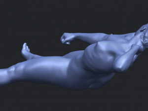 naked girl a08 3D Принт Модель