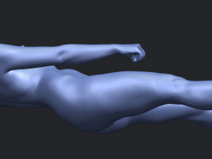 naked girl a08 3D Принт Модель