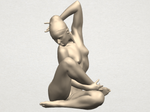 naked girl a10 3D Print Model