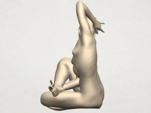 naked girl a10 3D Print Model
