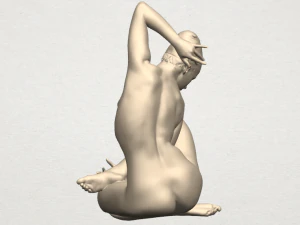 naked girl a10 3D Print Model