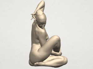 naked girl a10 3D Print Model