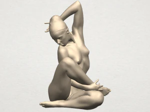 naked girl a10 3D Print Model
