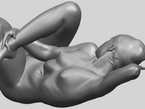 naked girl a10 3D-printmodel