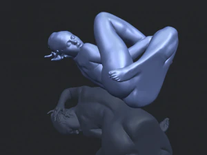 naked girl a10 3D Print Model
