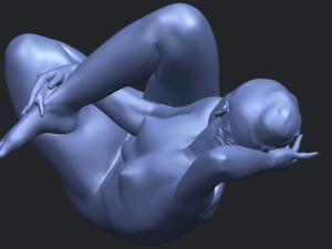 naked girl a10 3D-printmodel