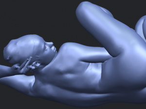 naked girl a10 3D-printmodel