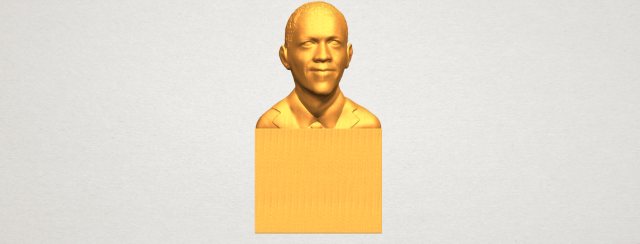 obama Modèles 3D en vedette .c4d .max .obj .3ds .fbx .stl .blend 